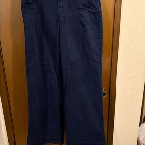 Mica Los Angeles Navy Wide-Leg Pants